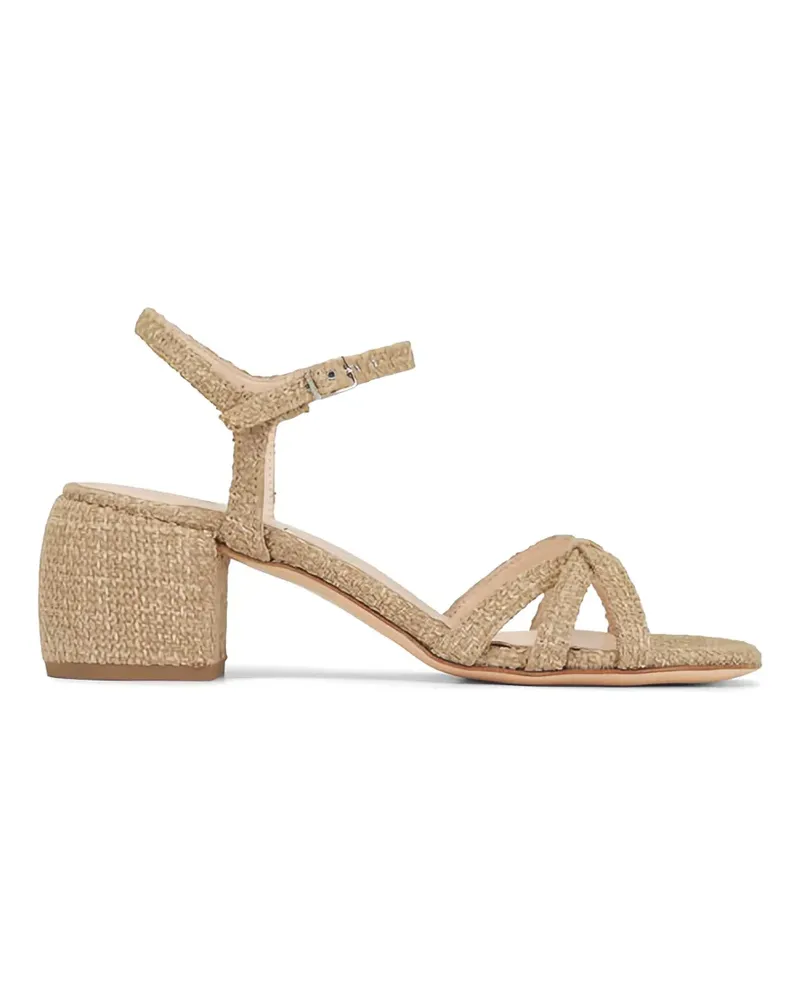 Attilio Giusti Leombruni bow strappy sandals - Nude Nude