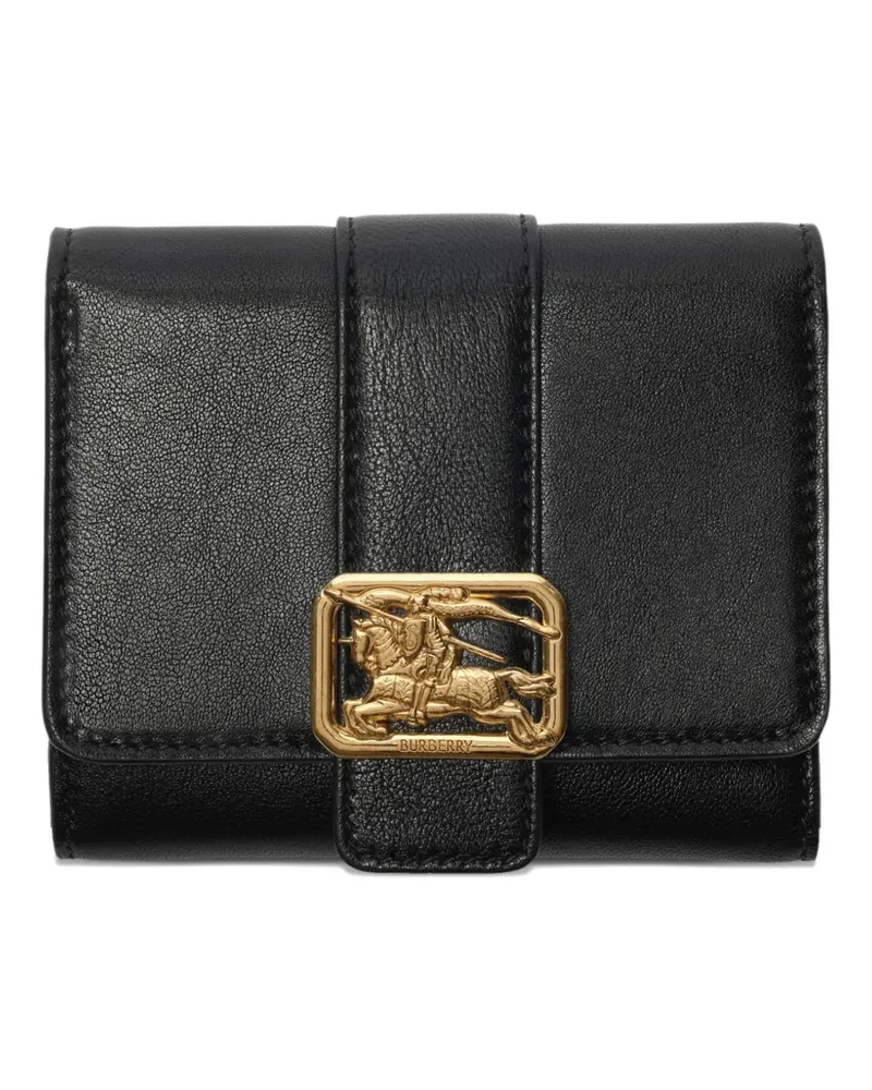 Burberry Rider compact wallet - Schwarz Schwarz