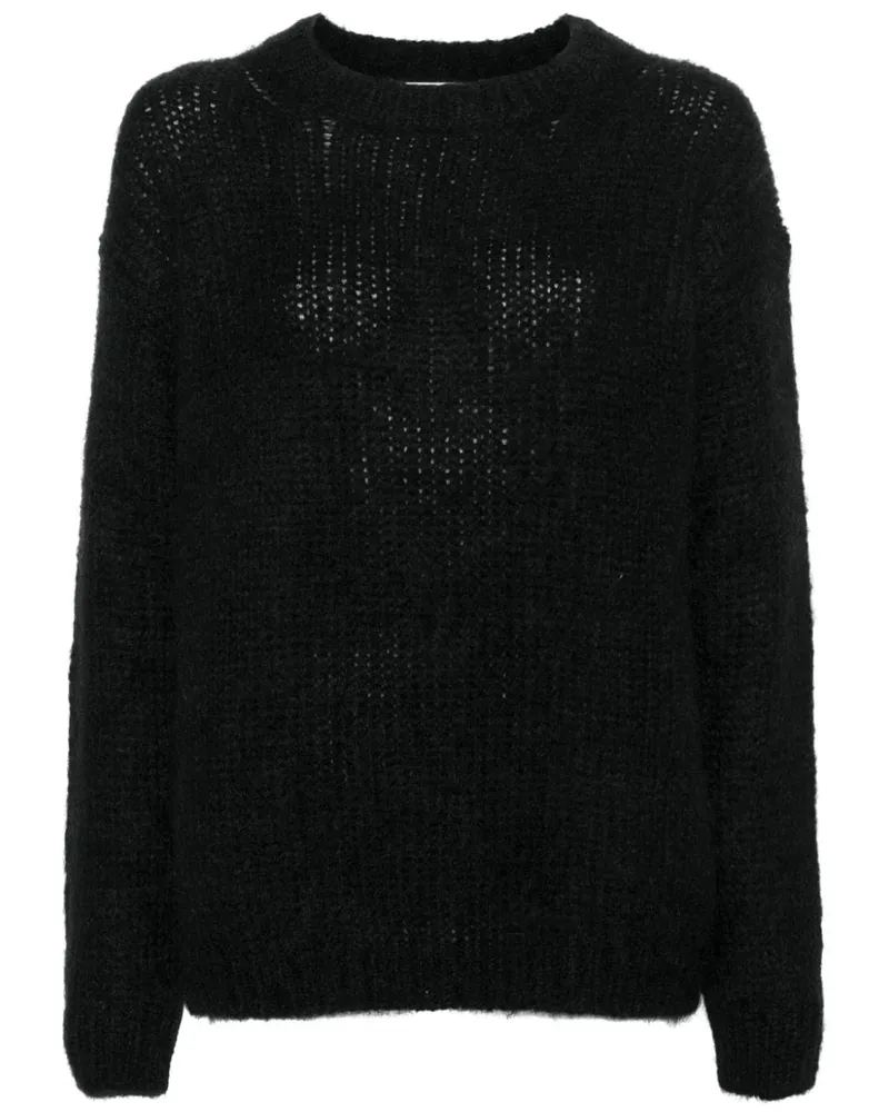 P.A.R.O.S.H. P.A.R.O H. Klassischer Pullover - Schwarz Schwarz