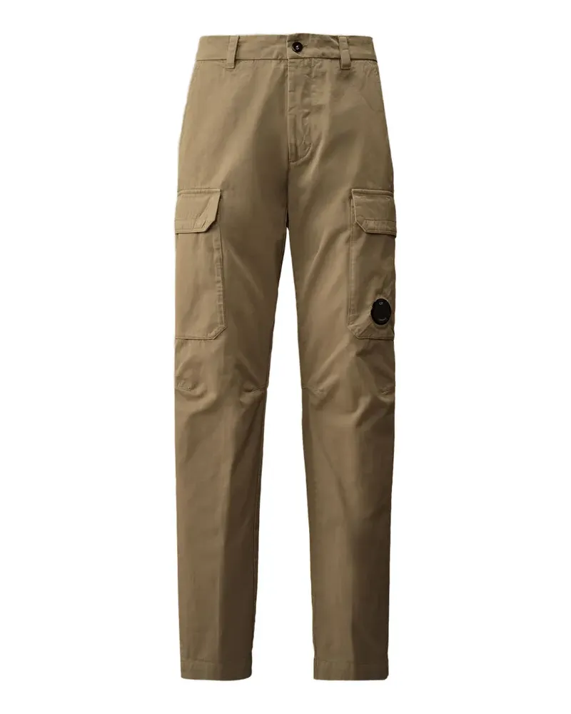 C.P. Company Lockere Cargohose aus Gabardine - Nude Nude