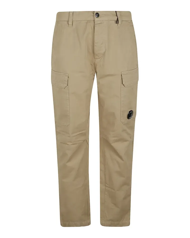 C.P. Company Lens-detail cargo pants - Nude Nude