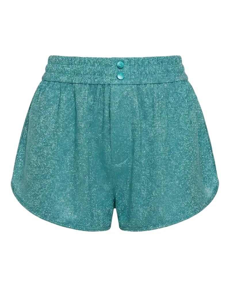 Oséree Lumière Shorts mit elastischem Bund - Grün Grün