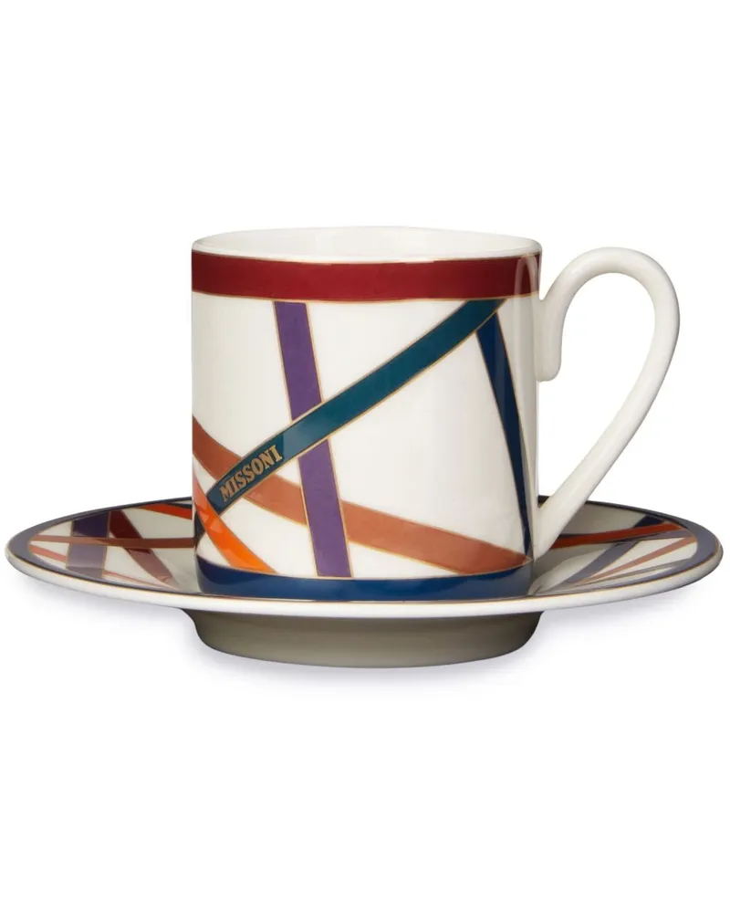 Missoni Home Nastri Kaffeeservice - Weiß Weiß