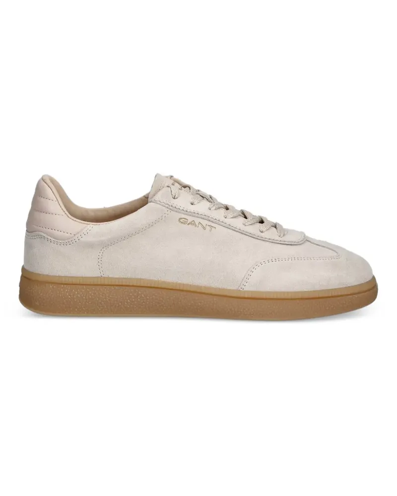 Gant Cuzmo logo-print panelled sneakers - Nude Nude