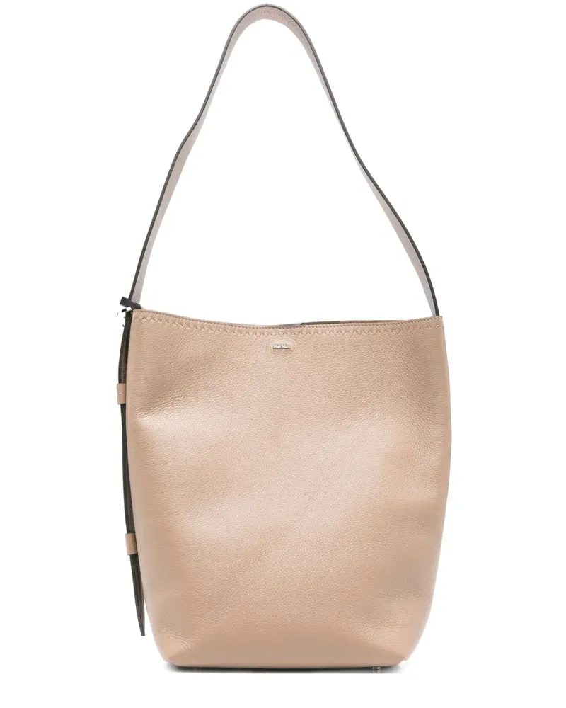 Max Mara Archetipo Beuteltasche - Nude Nude