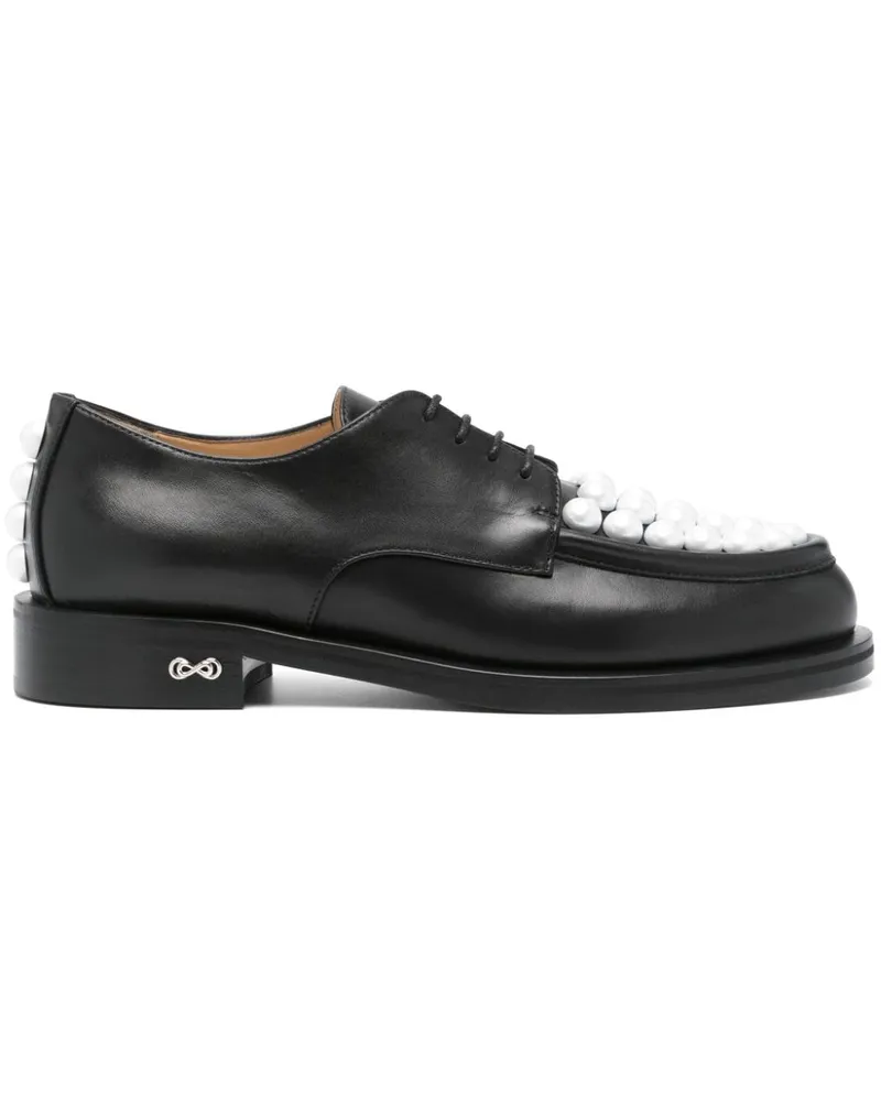 Mach & Mach Sirene Loafer - Schwarz Schwarz