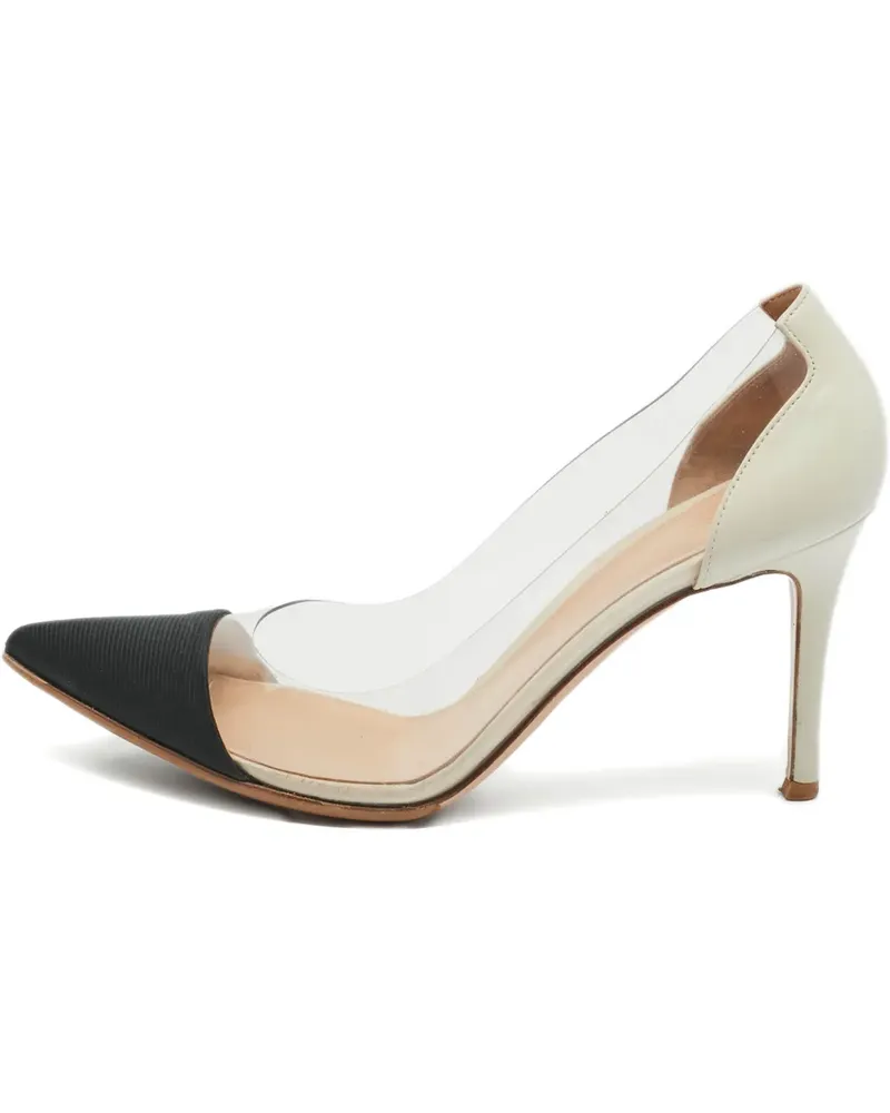 Gianvito Rossi Plexi pumps - Weiß Weiß
