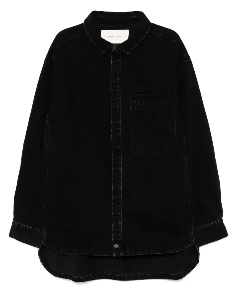 Entire Studios Herculean Hemdjacke - Schwarz Schwarz