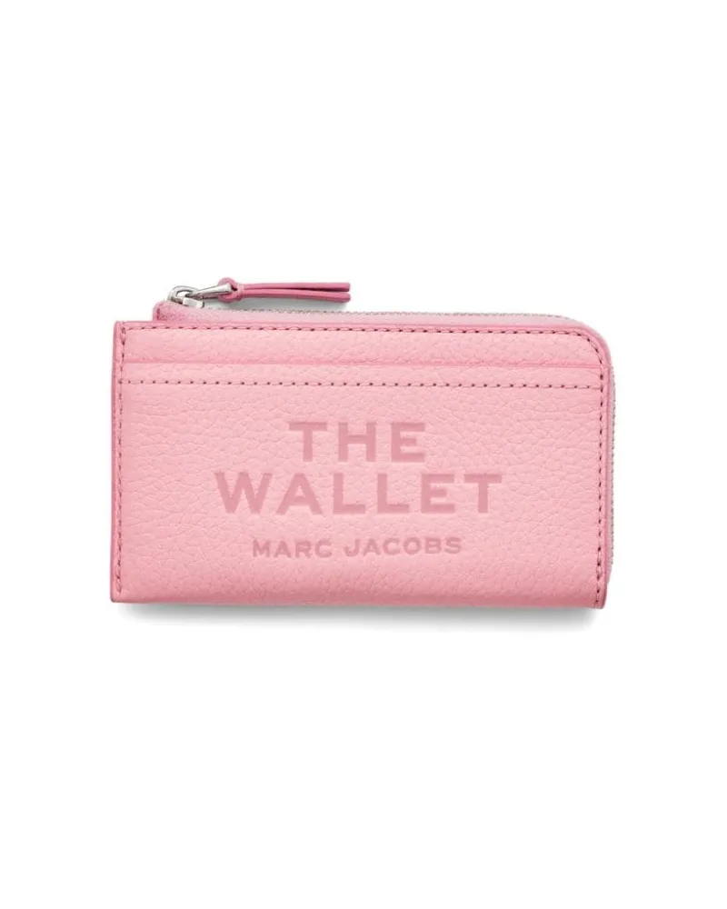 Marc Jacobs The Leather Portemonnaie - Rosa Rosa