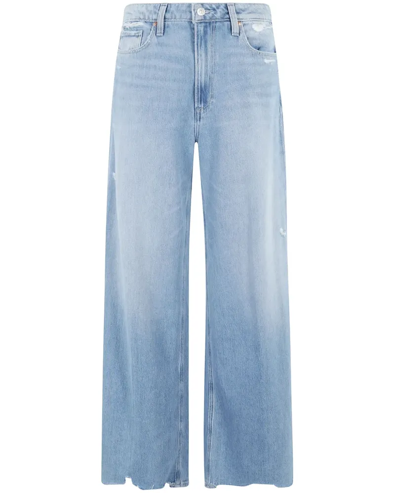 Paige Rumors Wide-Leg-Jeans - Blau Blau