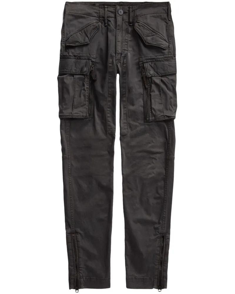 Ralph Lauren Cargohose mit schmalem Schnitt - Schwarz Schwarz