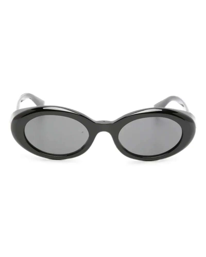 Miu Miu oval-frame sunglasses - Schwarz Schwarz