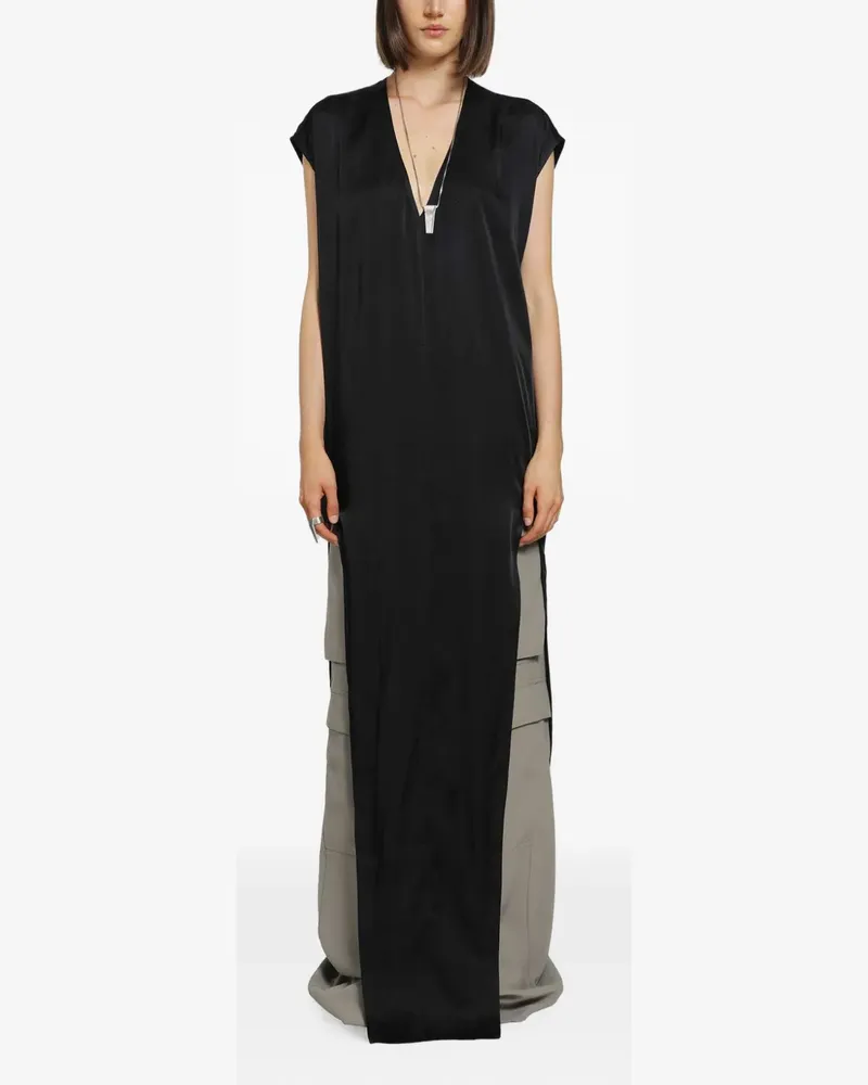 Rick Owens Tower Arrowhead maxi dress - Schwarz Schwarz