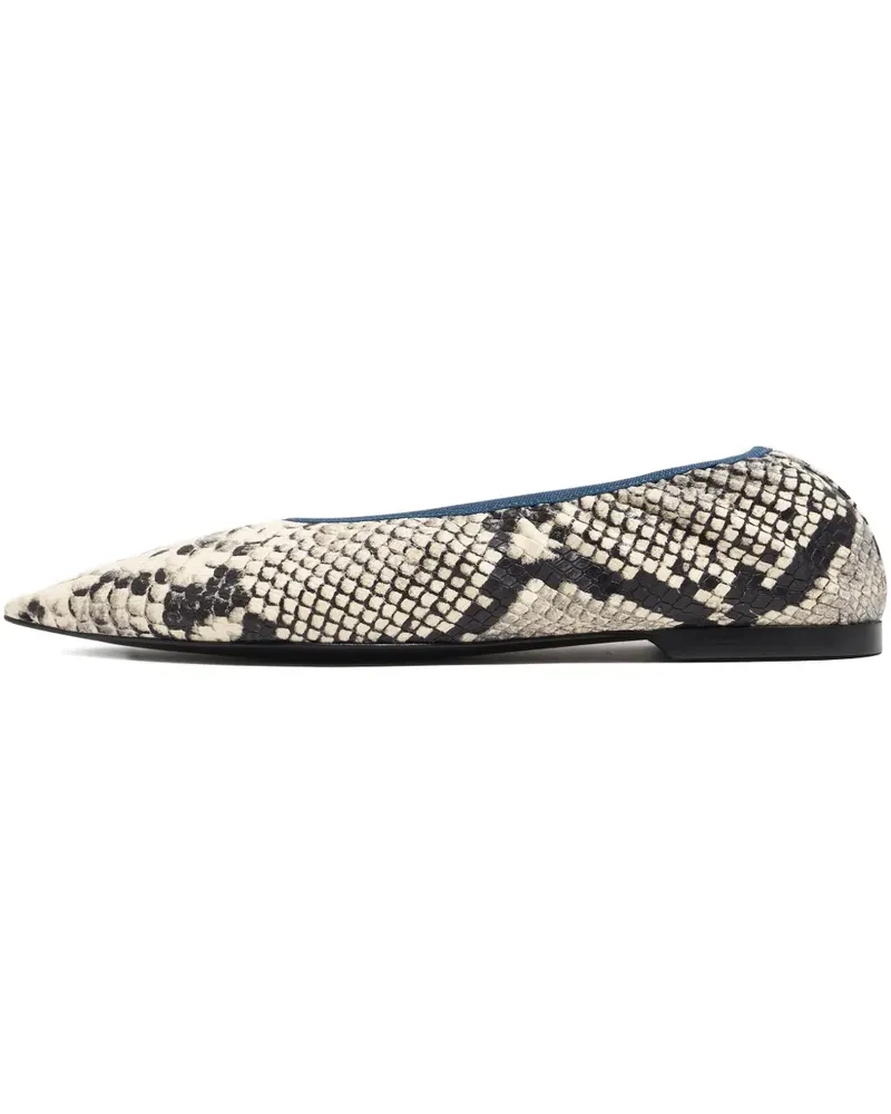 BIMBA Y LOLA Pumps mit spitzer Kappe - Weiß Weiß