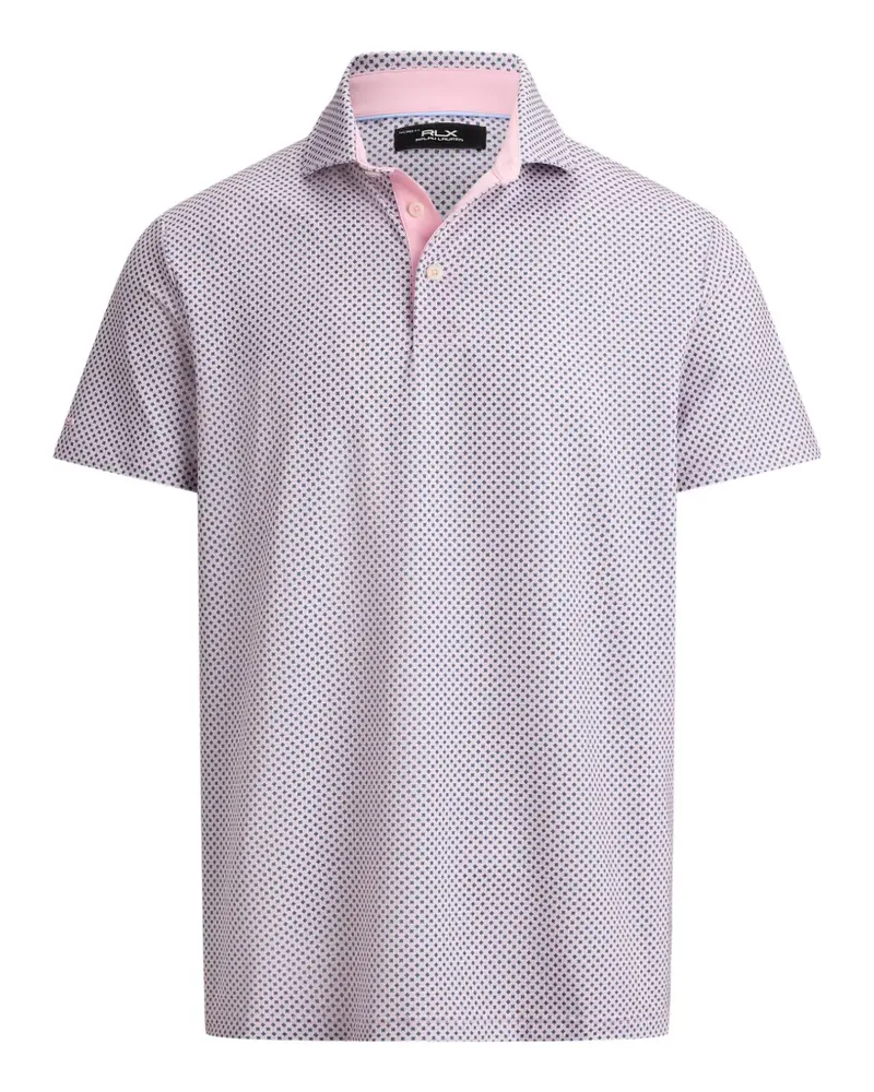Ralph Lauren Gemustertes Poloshirt - Rosa Rosa