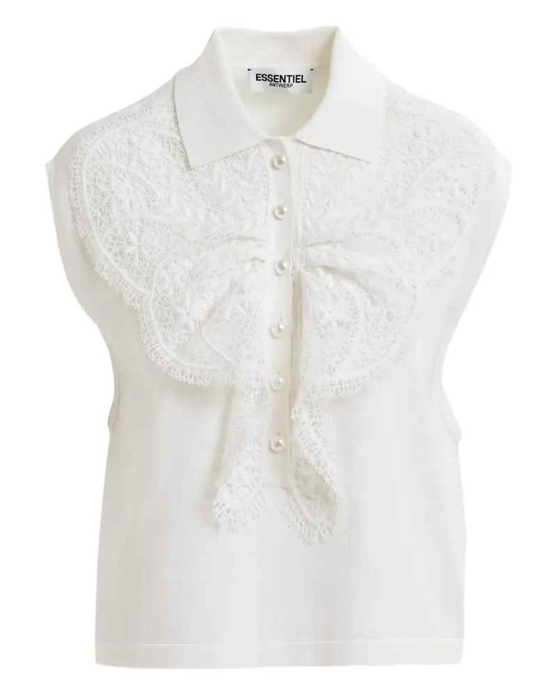 Essentiel Ihelly Poloshirt - Weiß Weiß