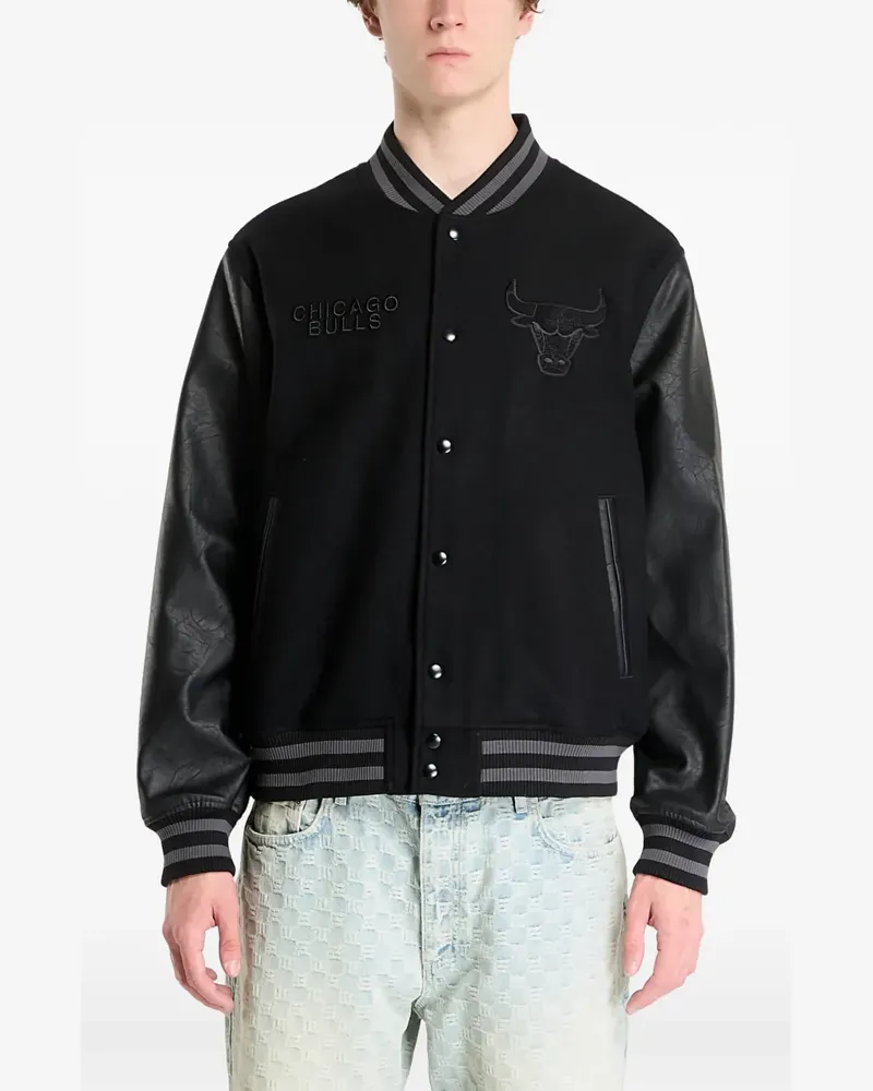 New Era x NBA Chicago Bulls bomber jacket - Schwarz Schwarz