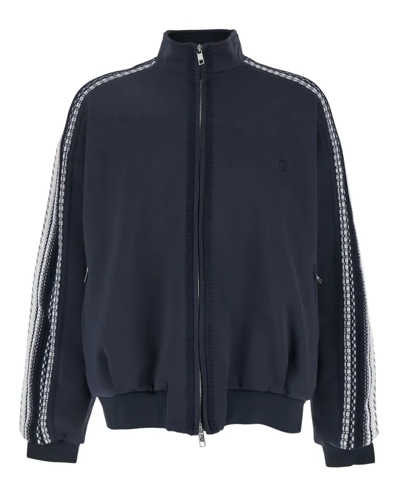 Wooyoungmi Pullover mit Logo-Stickerei - Blau Blau