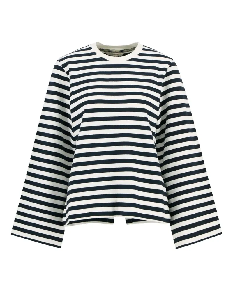 Barbour Gestreiftes Layla Sweatshirt - Blau Blau