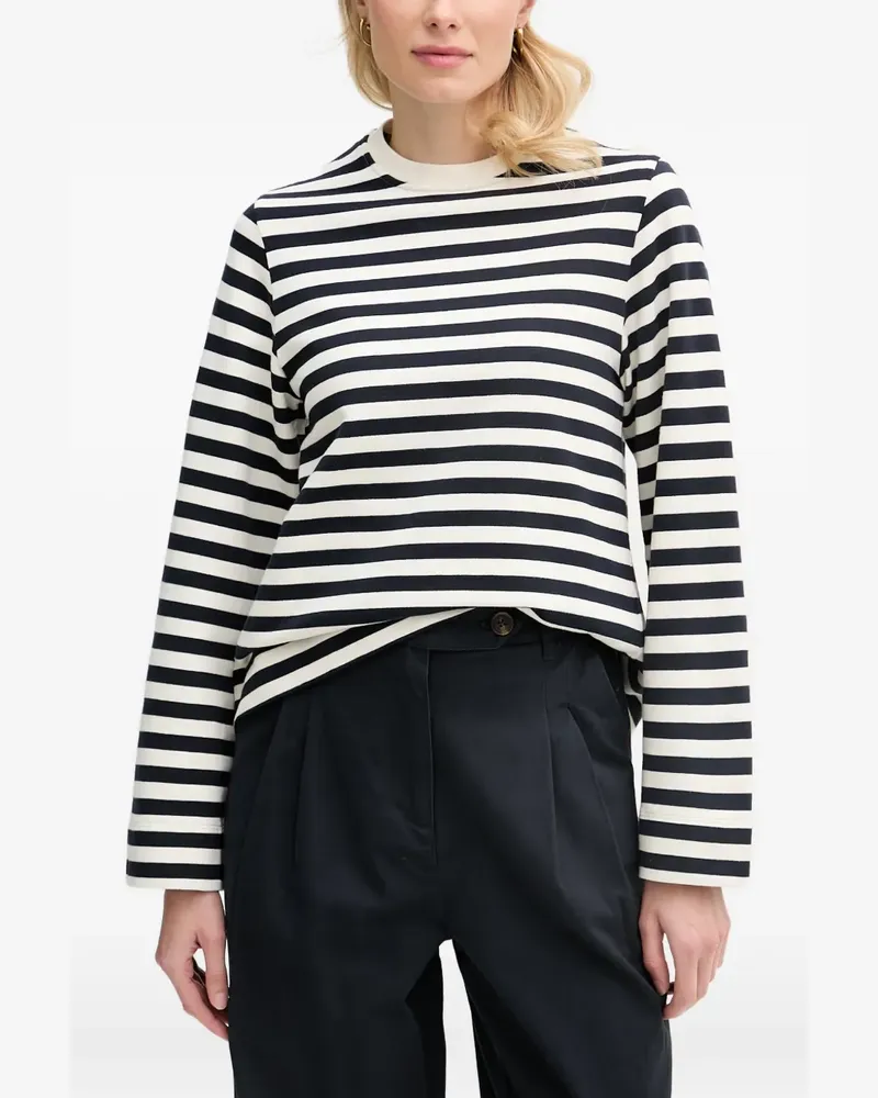 Barbour Layla striped sweatshirt - Blau Blau