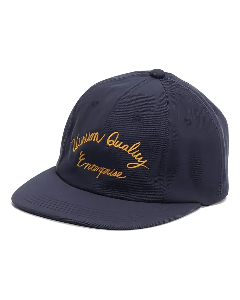 Visvim Baseballkappe mit Stickerei - Blau Blau