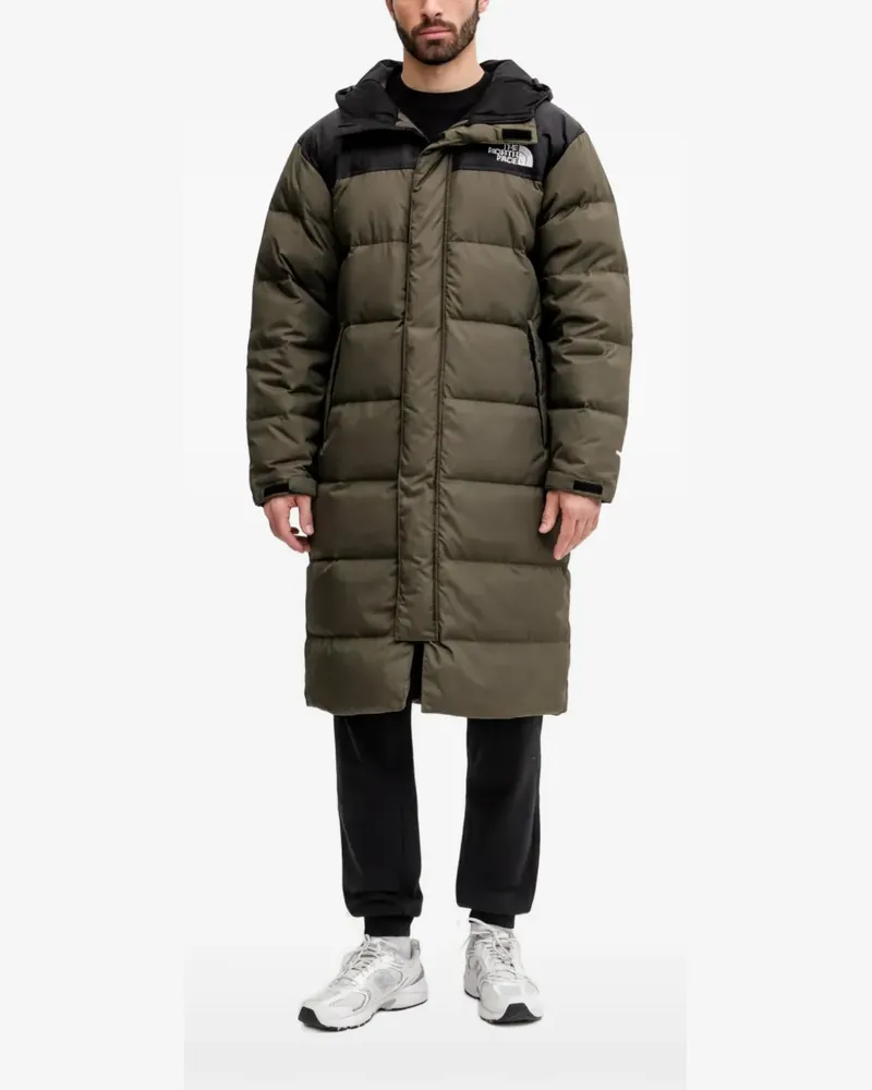 The North Face quilted hooded coat - Grün Grün
