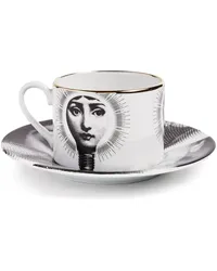 Fornasetti Lampadina Teetasse Weiß