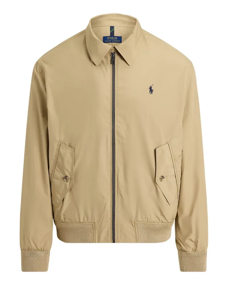 Ralph Lauren Verstaubare Jacke mit Logo-Stickerei - Nude Nude