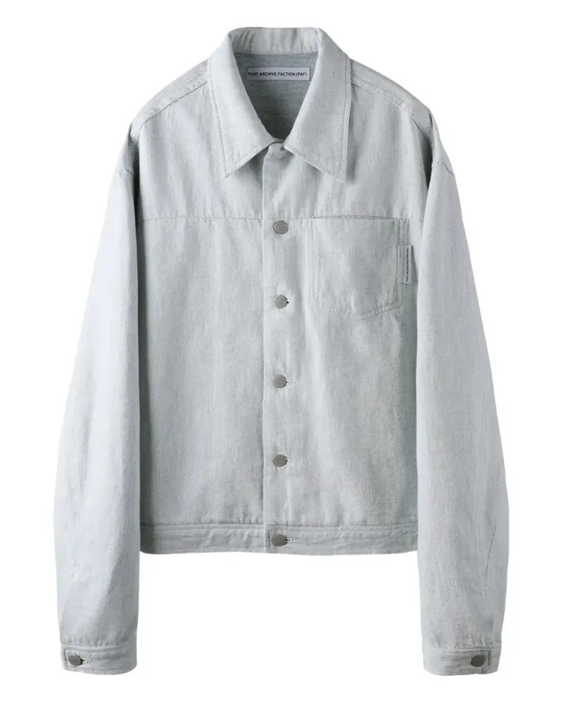 Post Archive Faction 8.0 Jeansjacke - Grau Grau