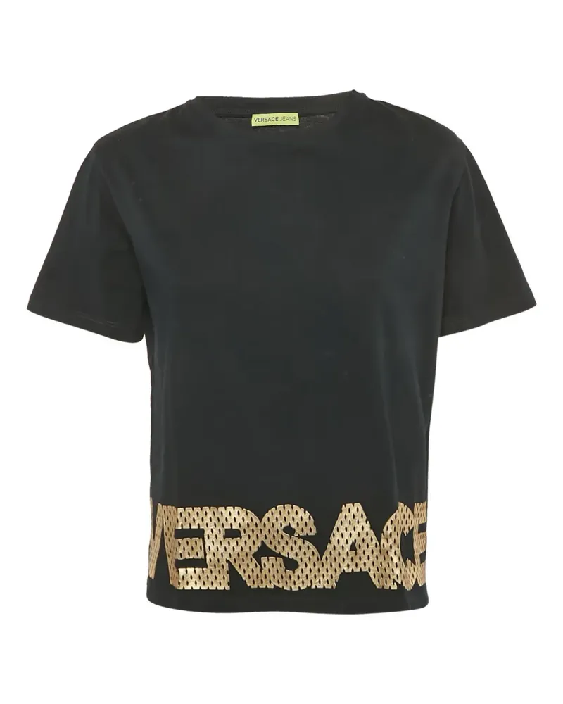 Versace Jeans cotton T-shirt - Schwarz Schwarz