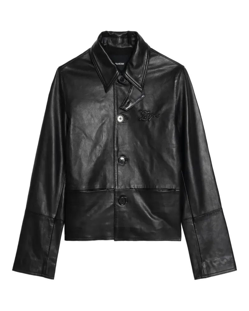Zadig & Voltaire Lessa Jacke mit Knöpfen - Schwarz Schwarz