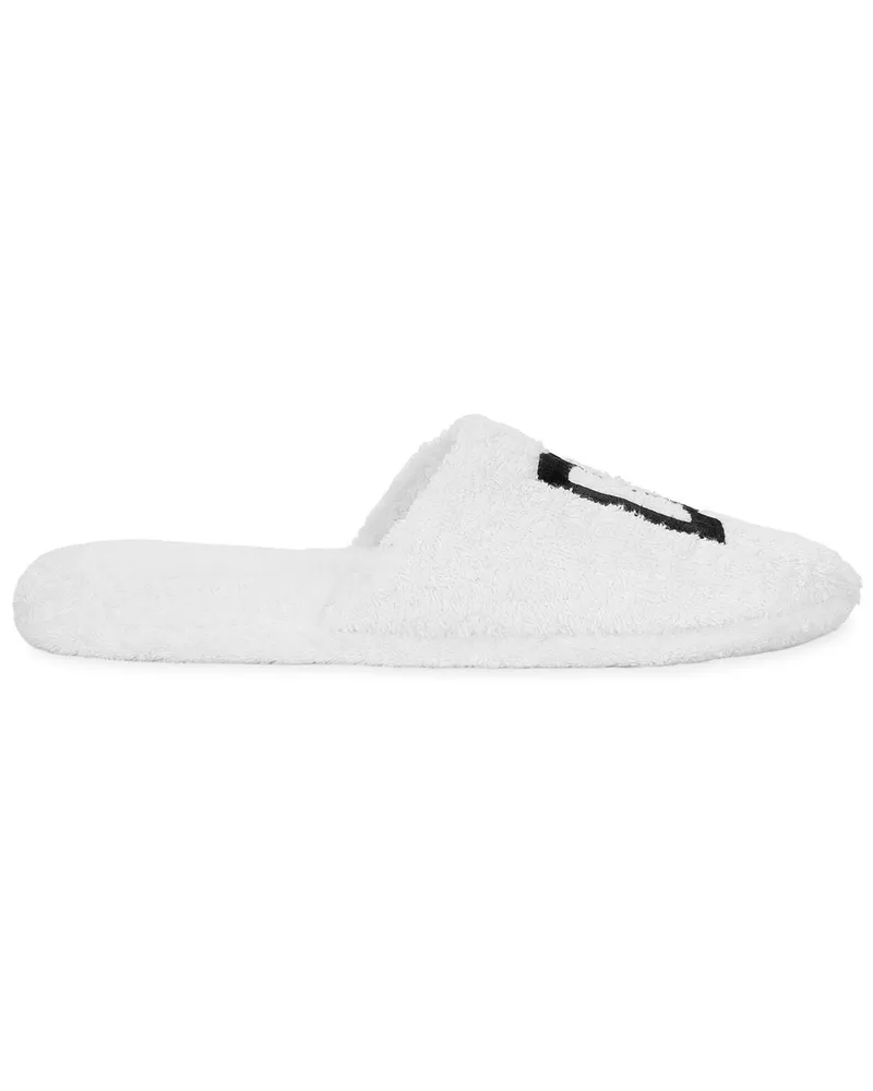 Dolce & Gabbana Slip-On-Sneakers mit Logo - Weiß Weiß