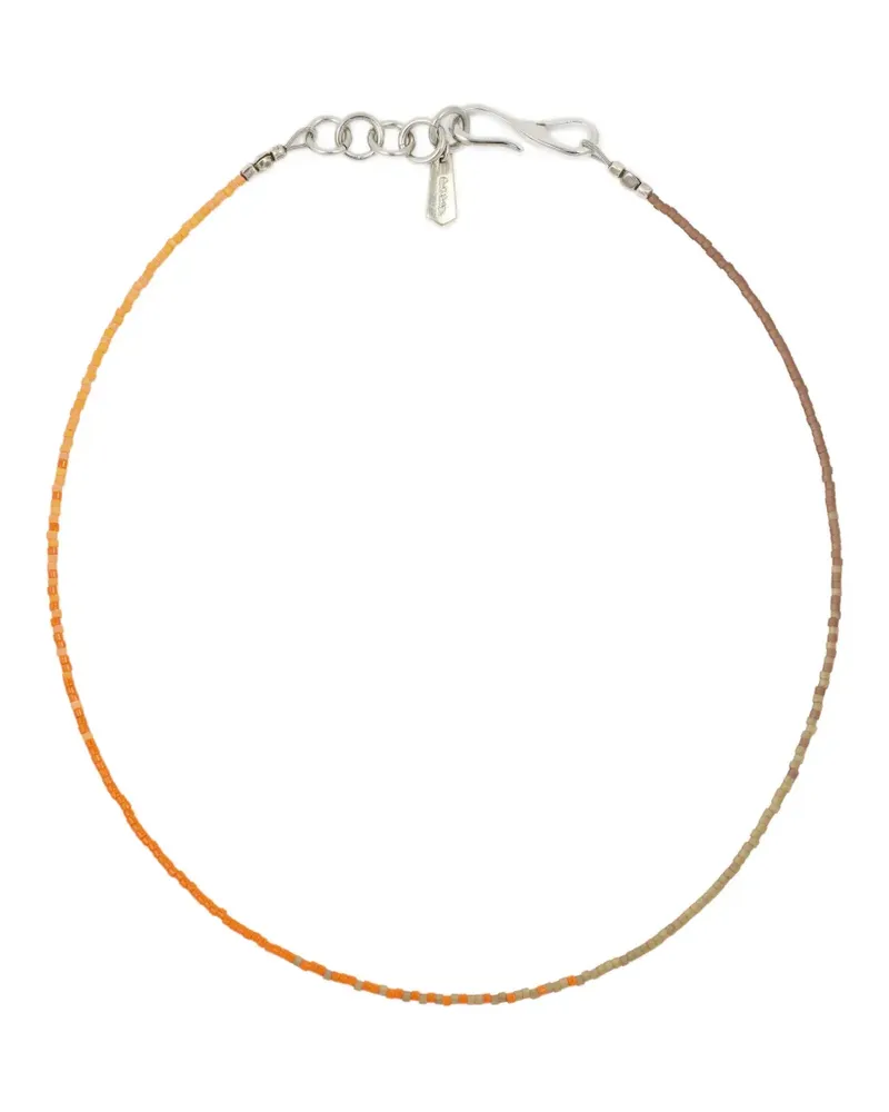 Paul Smith beaded necklace - Orange Orange