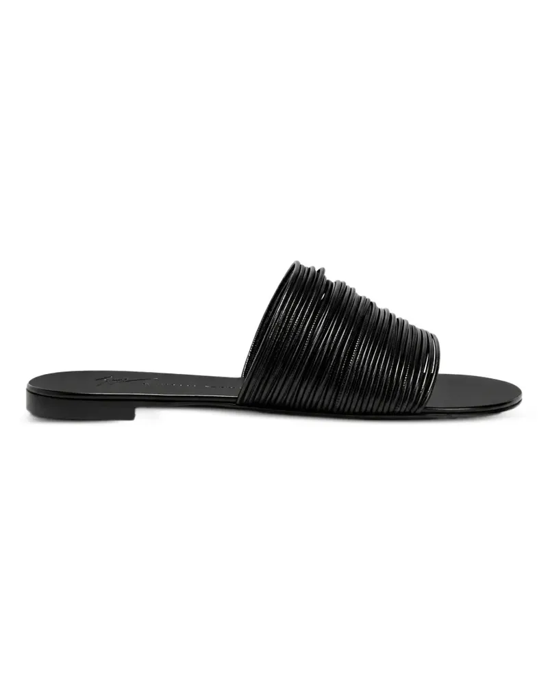 Giuseppe Zanotti Clio Sandalen mit mehreren Riemen - Schwarz Schwarz