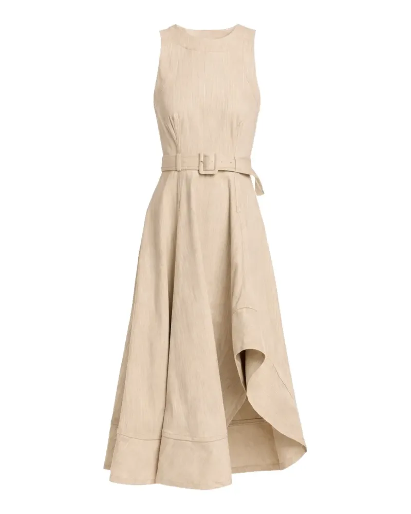 Cinq à Sept Zelda asymmetric midi dress - Nude Nude