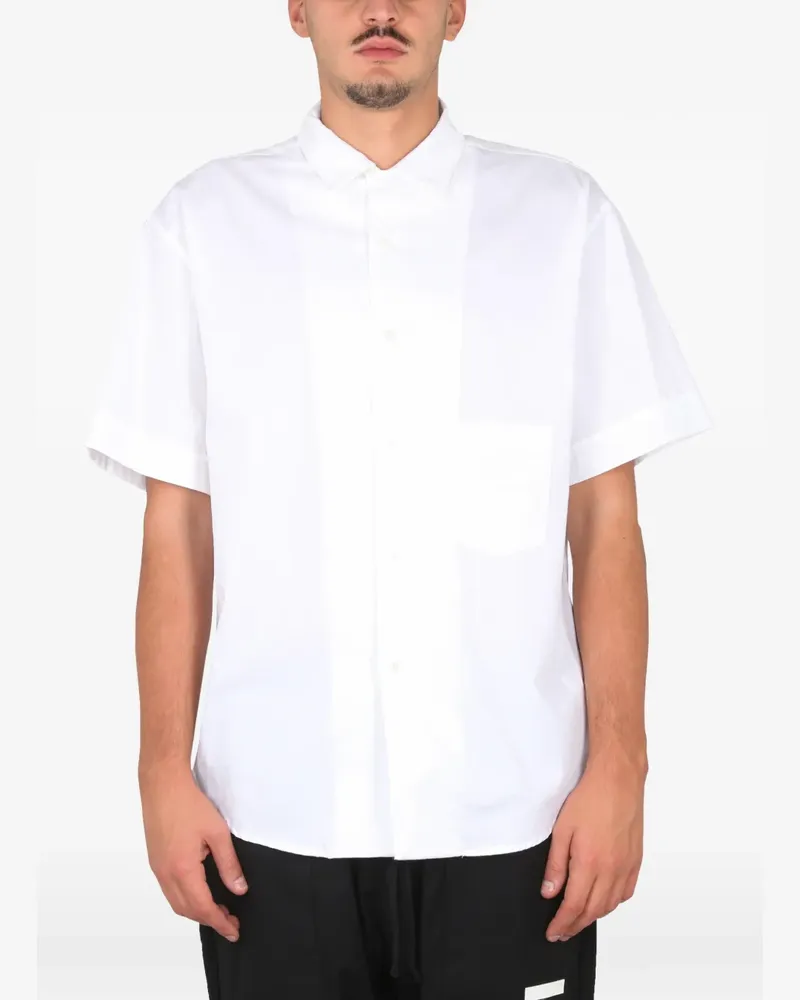 IH NOM UH NIT short-sleeve chest-pocket shirt - Weiß Weiß