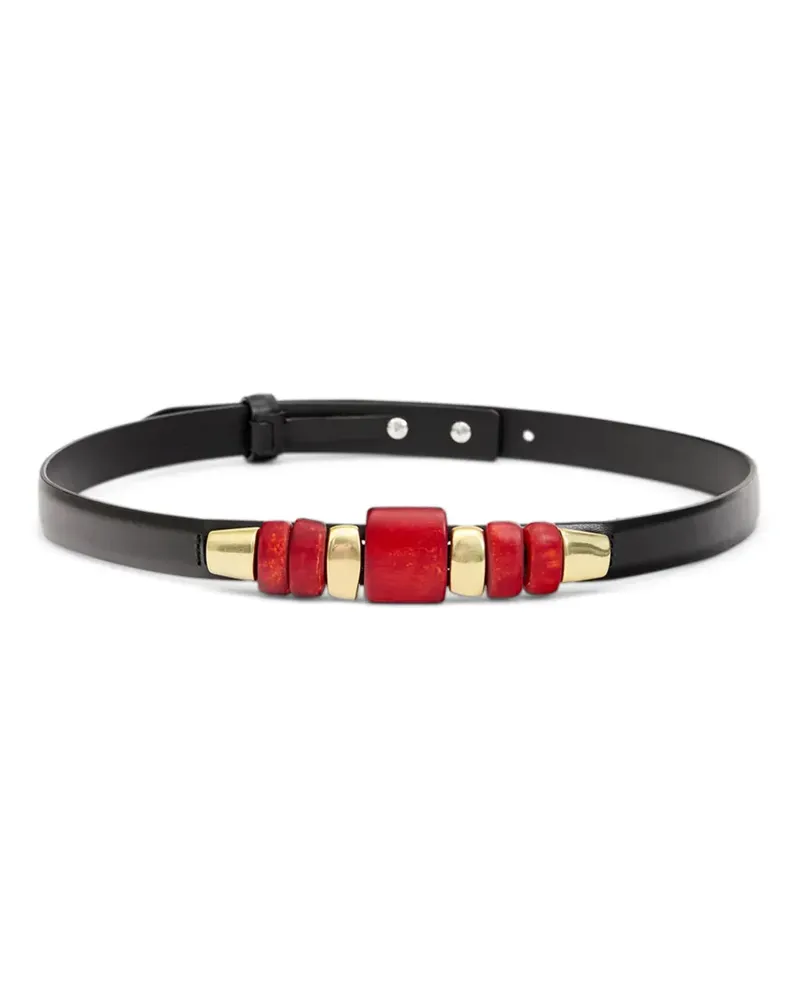 Isabel Marant Raissa Gürtel - Schwarz Schwarz