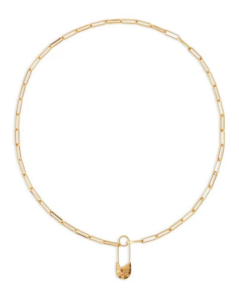 Burberry Knight Pin Halskette - Gold Gold