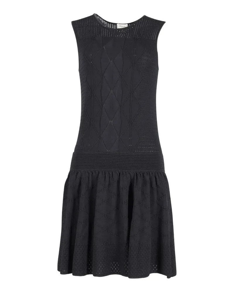 Temperley London Acacia knitted dress - Schwarz Schwarz