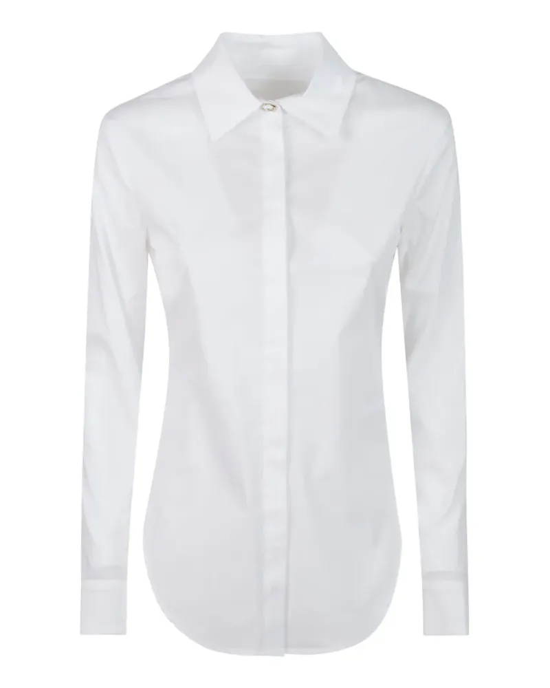 Dondup jewelled-button long-sleeve shirt - Weiß Weiß