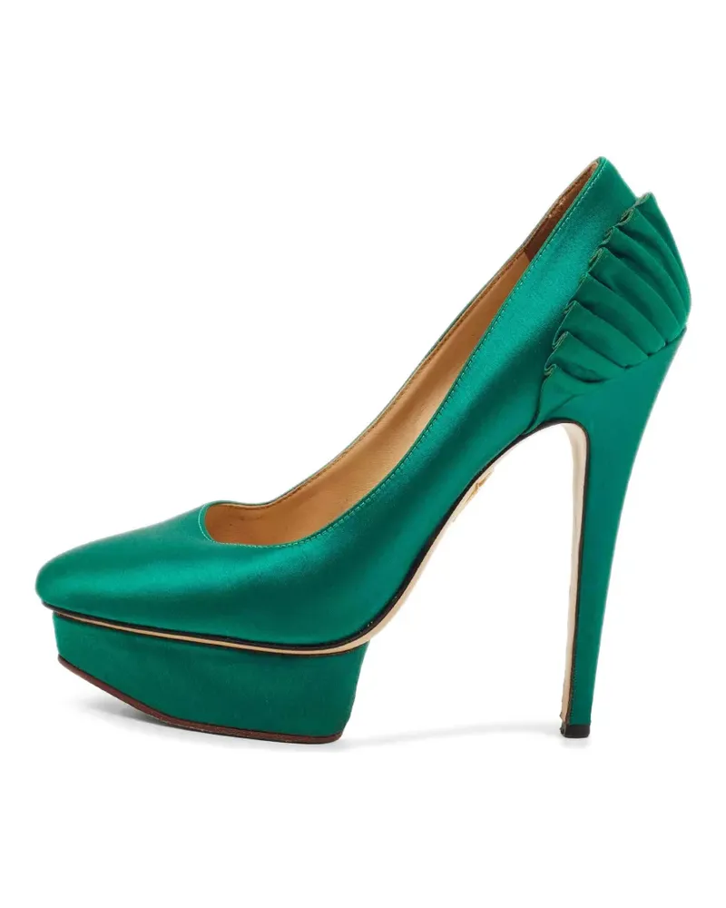 Charlotte Olympia Paloma Plateau-Pumps - Grün Grün