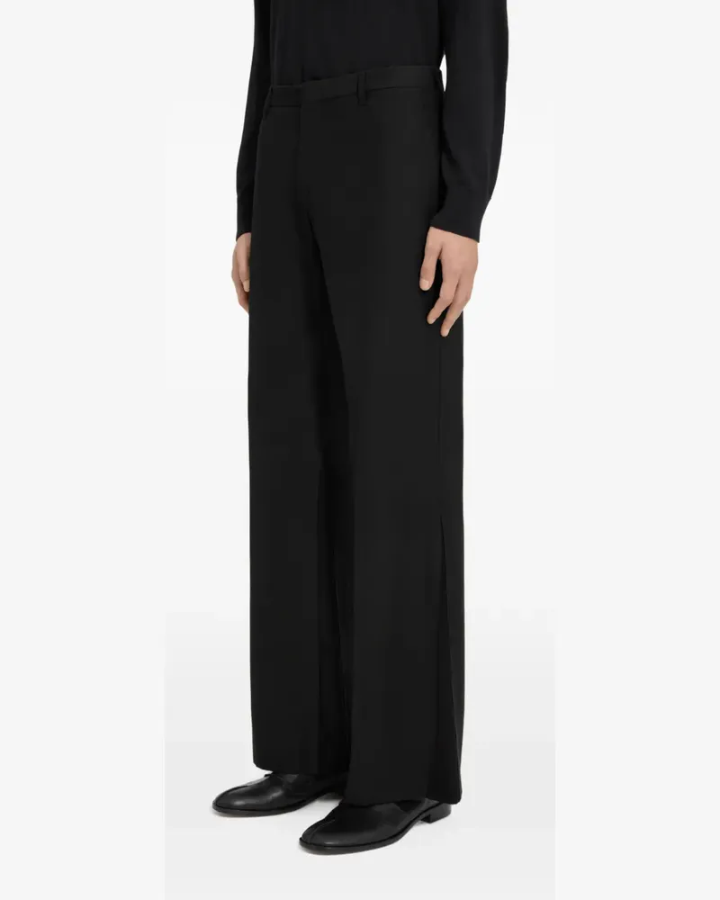 Maison Margiela Hose mit Logo aus einer Naht - Schwarz Schwarz