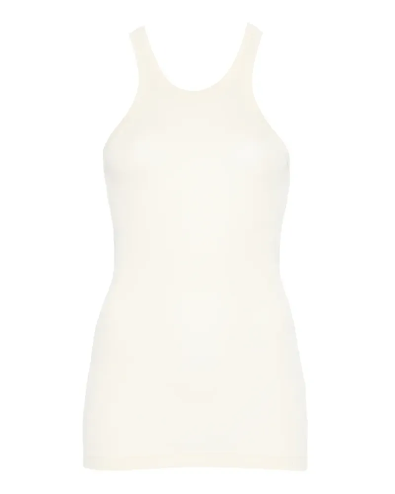 SPORTMAX ribbed tank top - Gelb Gelb