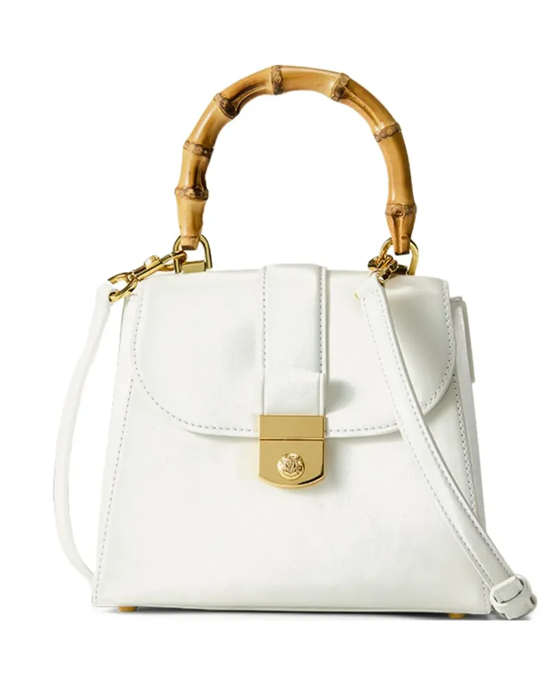 Veronica Beard Avenue Tote Bag mit Bambushenkel - Nude Nude