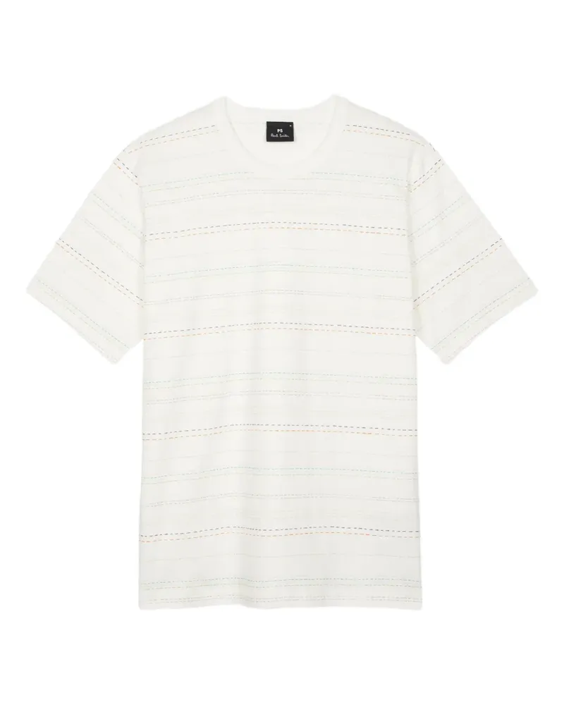 Paul Smith Gestreiftes T-Shirt - Nude Nude