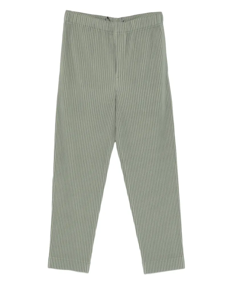 Issey Miyake pleated trousers - Grün Grün