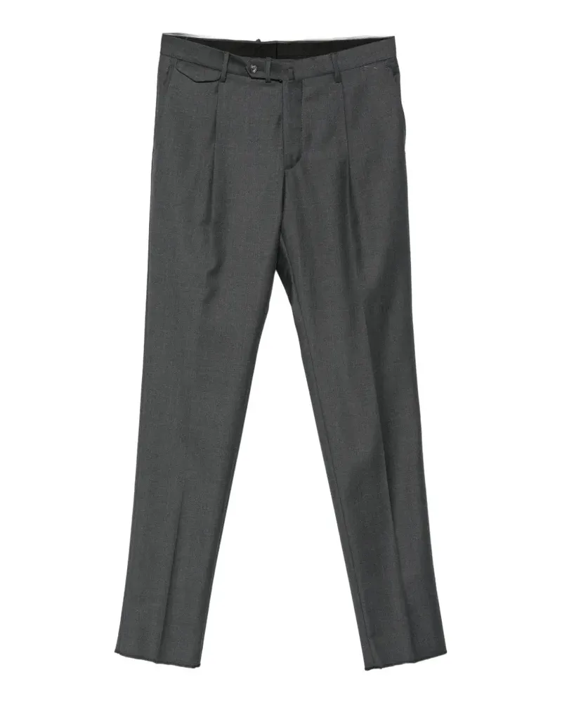 Tagliatore Hose mit Bügelfalten - Grau Grau