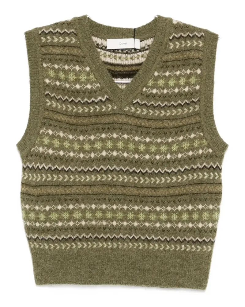 Dunst Pullunder mit V-Ausschnitt - Grün Grün