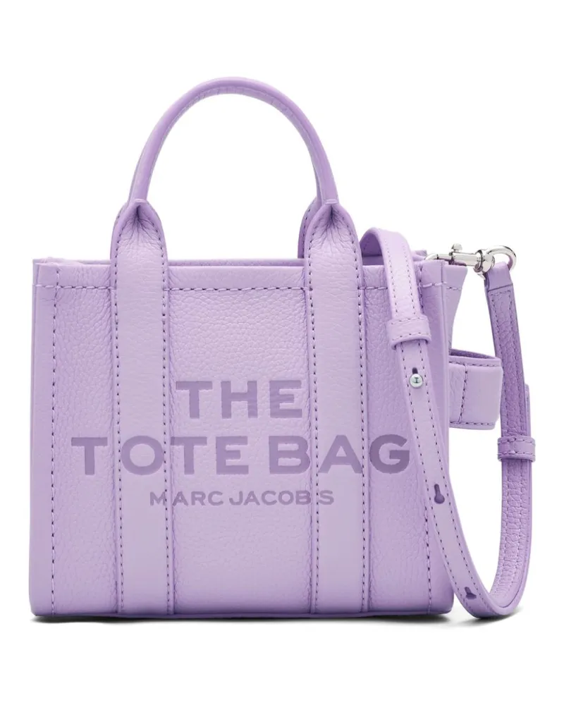 Marc Jacobs The Leather Crossbody Tote Tasche - Violett Violett