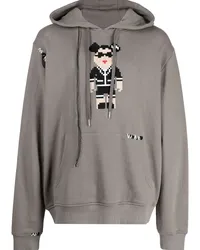 Mostly Heard Rarely Seen Hoodie mit grafischem Print Grau